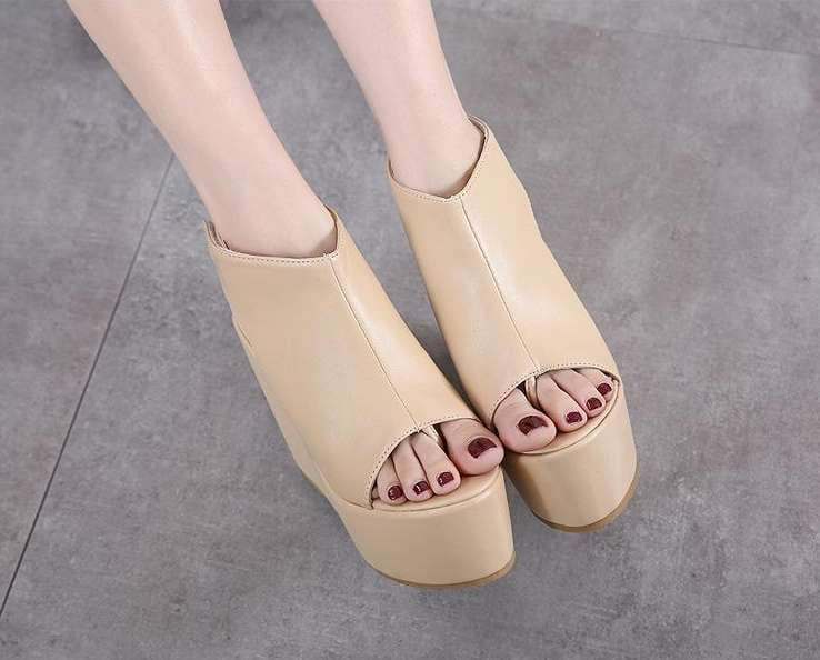 comfortable wedge heels, fashionable wedge shoes, summer wedge sandals - available at Sparq Mart