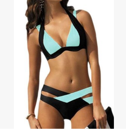 Bikini Strap Cross, Colorful Swimwear, Sexy Bikini - available at Sparq Mart