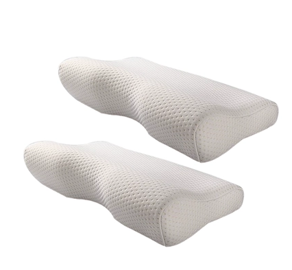 Memory foam pillow, Neck support pillow, Orthopedic neck pillow - available at Sparq Mart