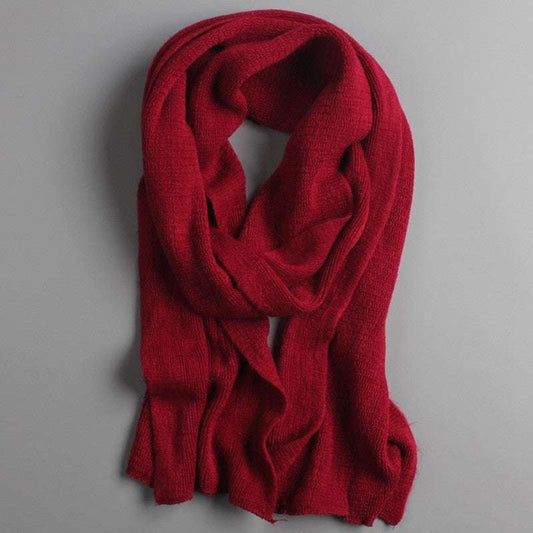 Unisex Cashmere Scarf, Warm Scarf Korean, Winter Fashion Scarf - available at Sparq Mart