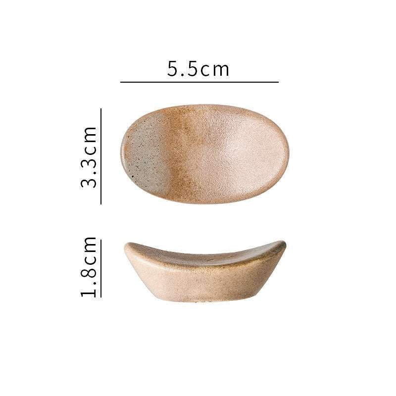 Ceramic Chopstick Rest, Elegant Tableware Accessory, Ingot Chopstick Holder - available at Sparq Mart