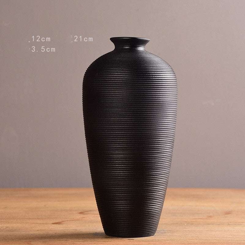 Hydroponic Vase Decor, Living Room Ceramic Vase, Modern Floral Vase Elegant - available at Sparq Mart