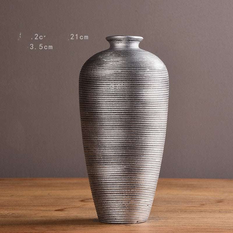 Hydroponic Vase Decor, Living Room Ceramic Vase, Modern Floral Vase Elegant - available at Sparq Mart