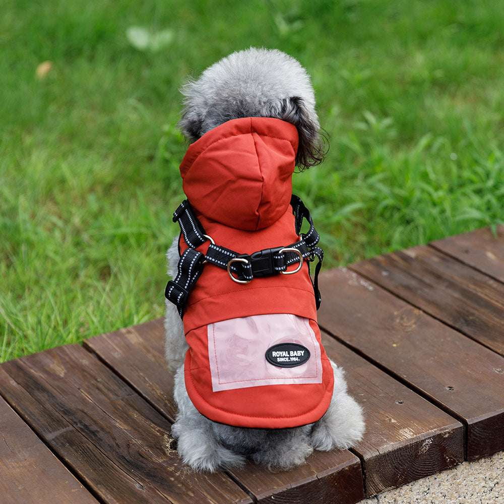 Canine Raincoat Accessories, Pet Outfit Essentials, Stylish Dog Rainwear - available at Sparq Mart