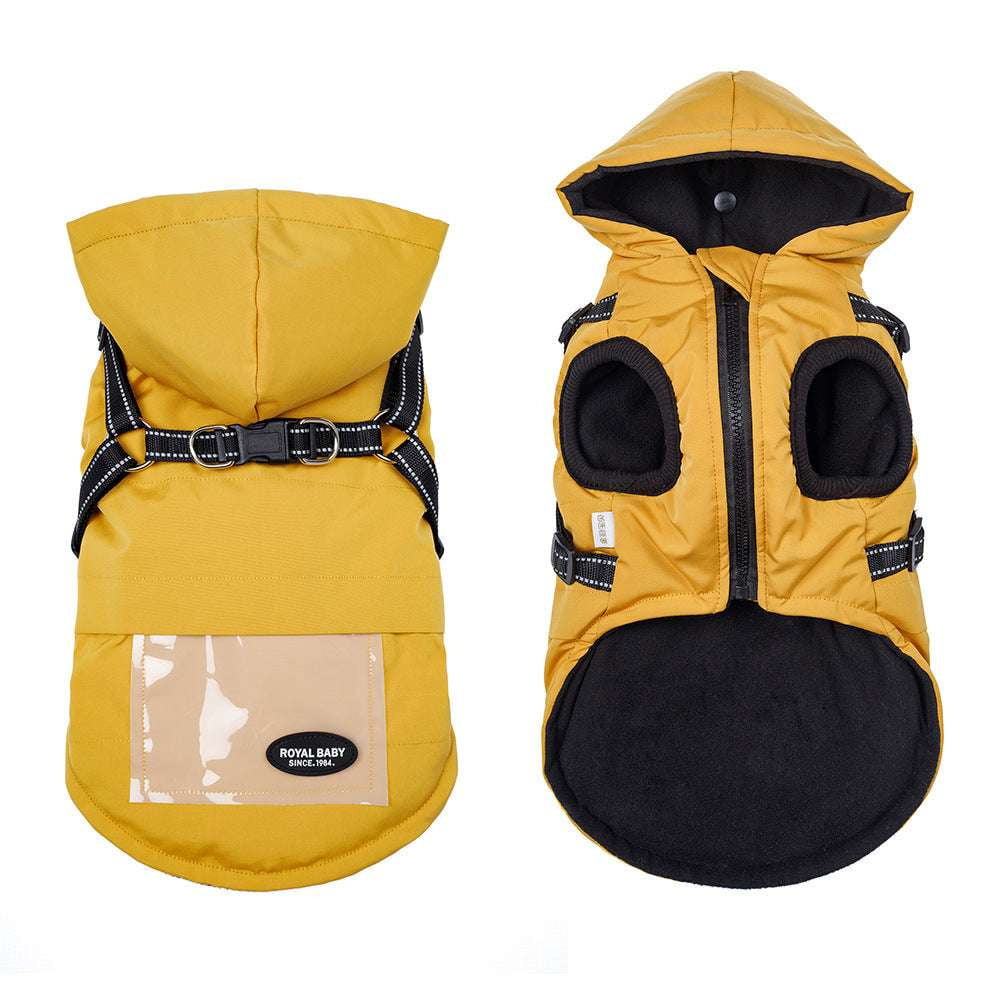 Canine Raincoat Accessories, Pet Outfit Essentials, Stylish Dog Rainwear - available at Sparq Mart