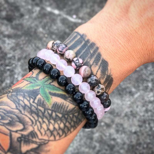bohemian bracelet set, stylish beaded bracelet, yoga accessory trends - available at Sparq Mart