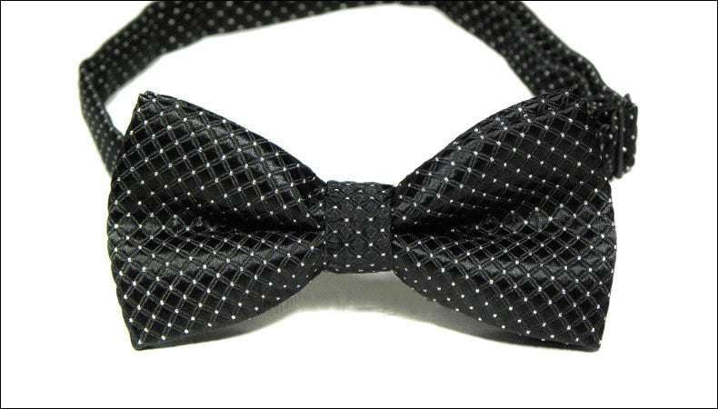 jacquard bow ties, kids bow tie, starry bowtie design - available at Sparq Mart