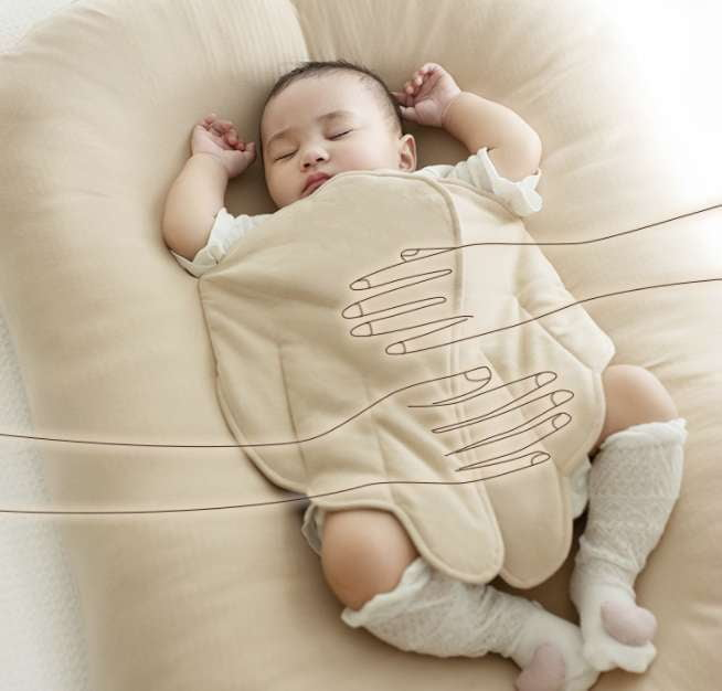 anti-pressure infant nest, cozy newborn sleeper, safe baby bed - available at Sparq Mart