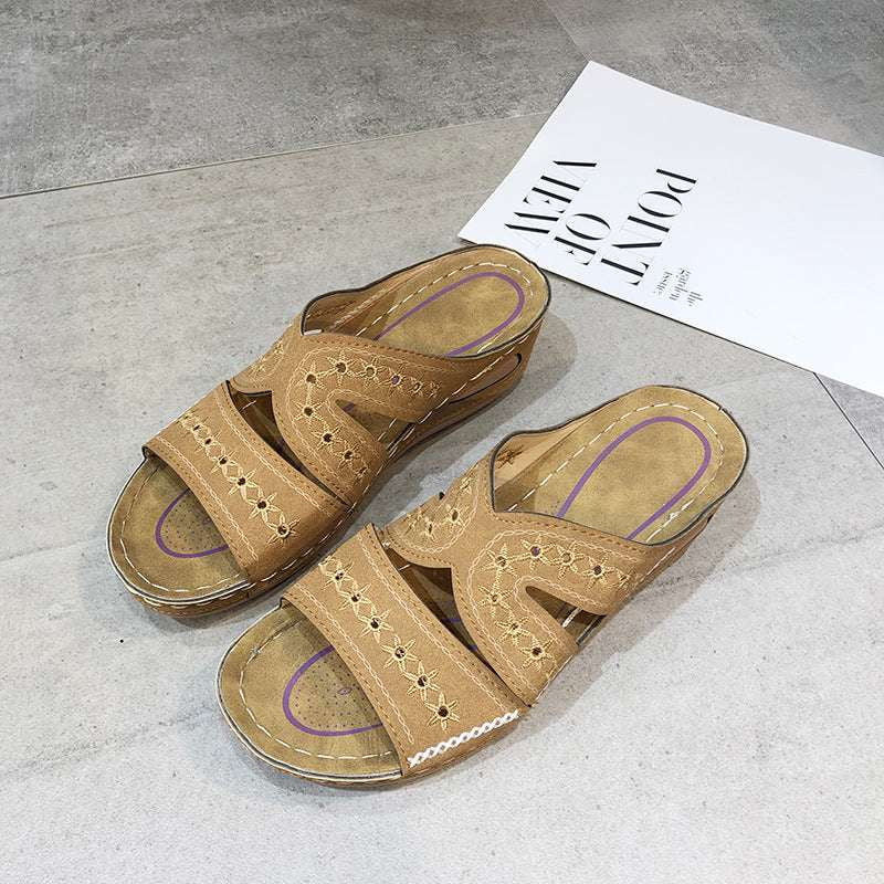 Comfortable Lightweight Sandals, Fashionable Daily Footwear, Non-Slip Summer Sandals - available at Sparq Mart