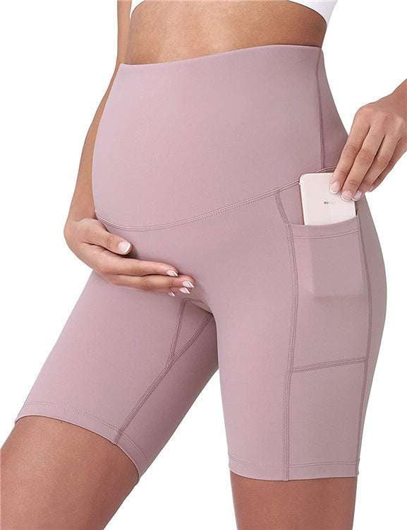 belly support leggings, maternity workout pants, pregnancy fitness attire - available at Sparq Mart