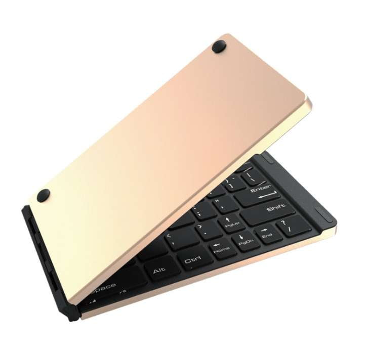 Foldable Wireless Keyboard, Lightweight Travel Keyboard, Portable Bluetooth Keyboard - available at Sparq Mart