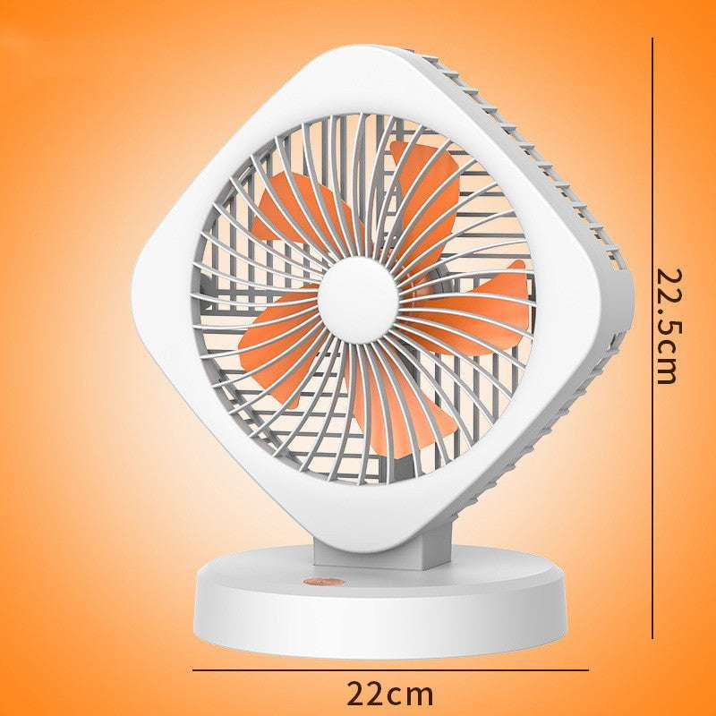 Portable Desktop Fan, Quiet Office Cooler, USB Charging Fan - available at Sparq Mart