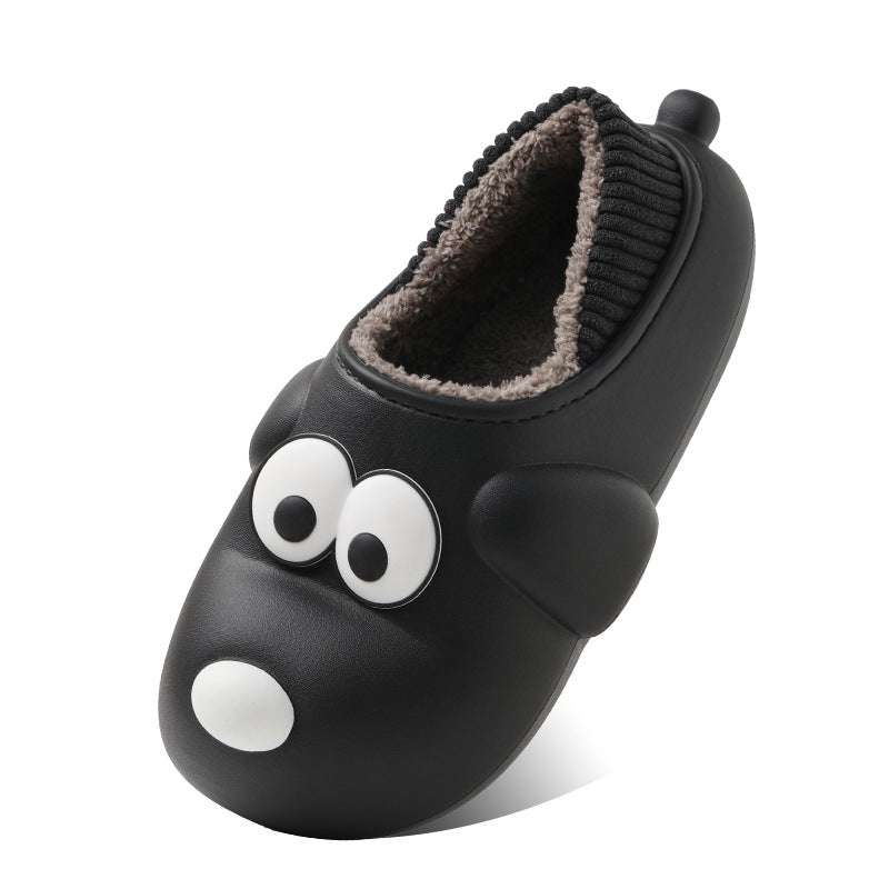 Cartoon indoor shoes, Cute household slippers, Puppy cotton slippers - available at Sparq Mart