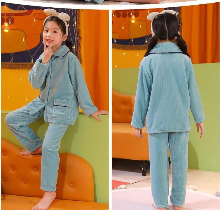 Boys Cozy Pajamas, Childrens Pajama Set, Kids Flannel Sleepwear - available at Sparq Mart