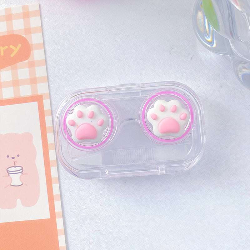 Cartoon Contact Lens Case, Durable Contact Lens Holder, Stylish Lens Storage Box - available at Sparq Mart