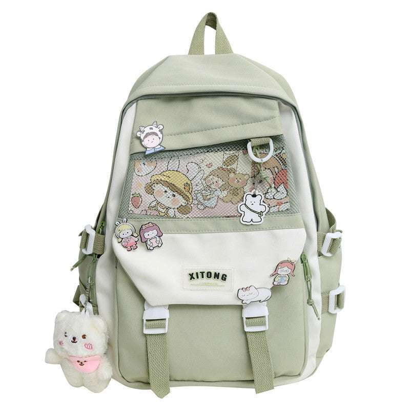 Cute backpacks, Junior high school student backpacks, Large capacity backpacks - available at Sparq Mart