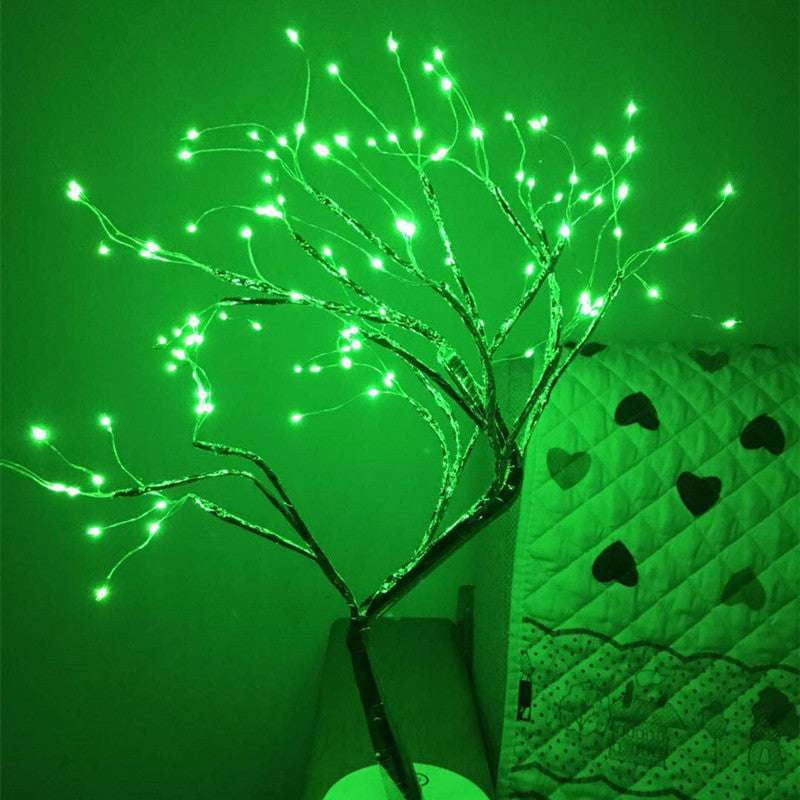 LED Bonsai Tree Light, Tabletop Night Lamp Decor, USB Ambient Lighting Tree - available at Sparq Mart