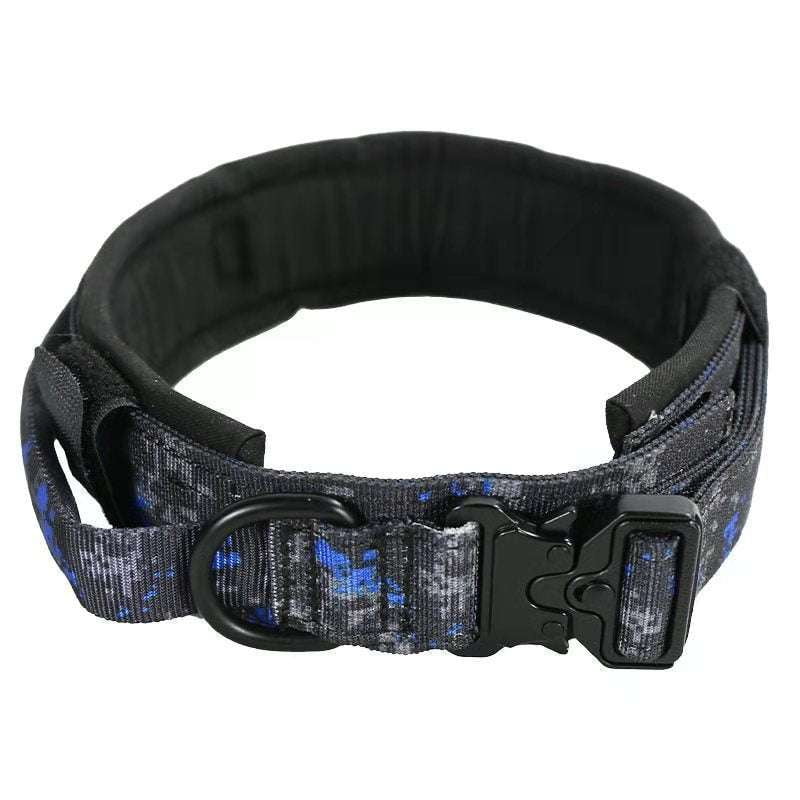 Heavy-Duty Dog Collar, Nylon Training Dog Collar, Outdoor Tactical Dog Collar - available at Sparq Mart