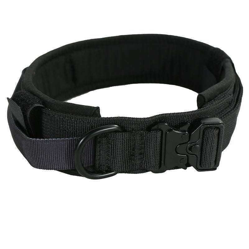 Heavy-Duty Dog Collar, Nylon Training Dog Collar, Outdoor Tactical Dog Collar - available at Sparq Mart