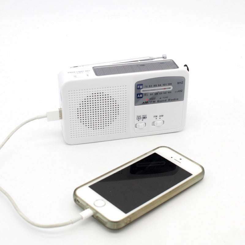 Emergency Solar Radio, Hand Crank Radio, Solar-Powered Weather Radio - available at Sparq Mart