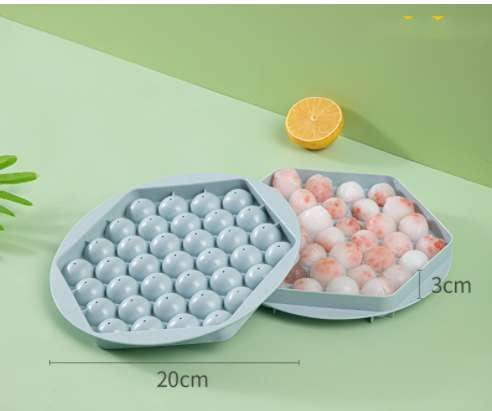 durable ice tray, freezer tray lid, rounded ice molds - available at Sparq Mart