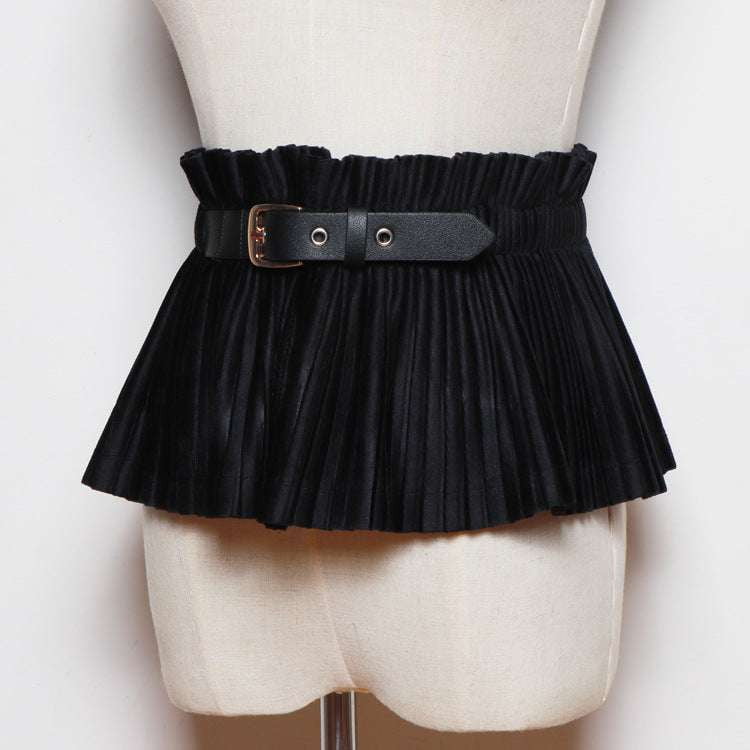 Belly Covering Belt, Elastic Skirt Belt, Waistband Skirt Accessory - available at Sparq Mart