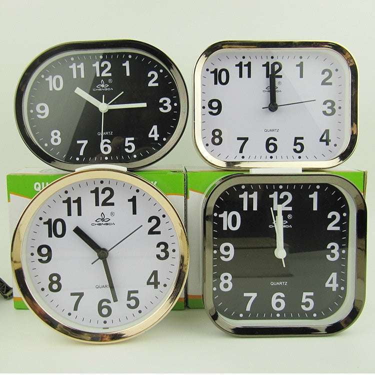 Creative Desk Clock, Electroplating Border Alarm, Fashion Alarm Clock - available at Sparq Mart