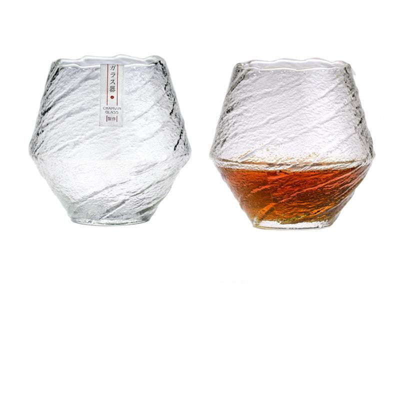 crystal whiskey glass, elegant drinking glass, luxury water cup - available at Sparq Mart