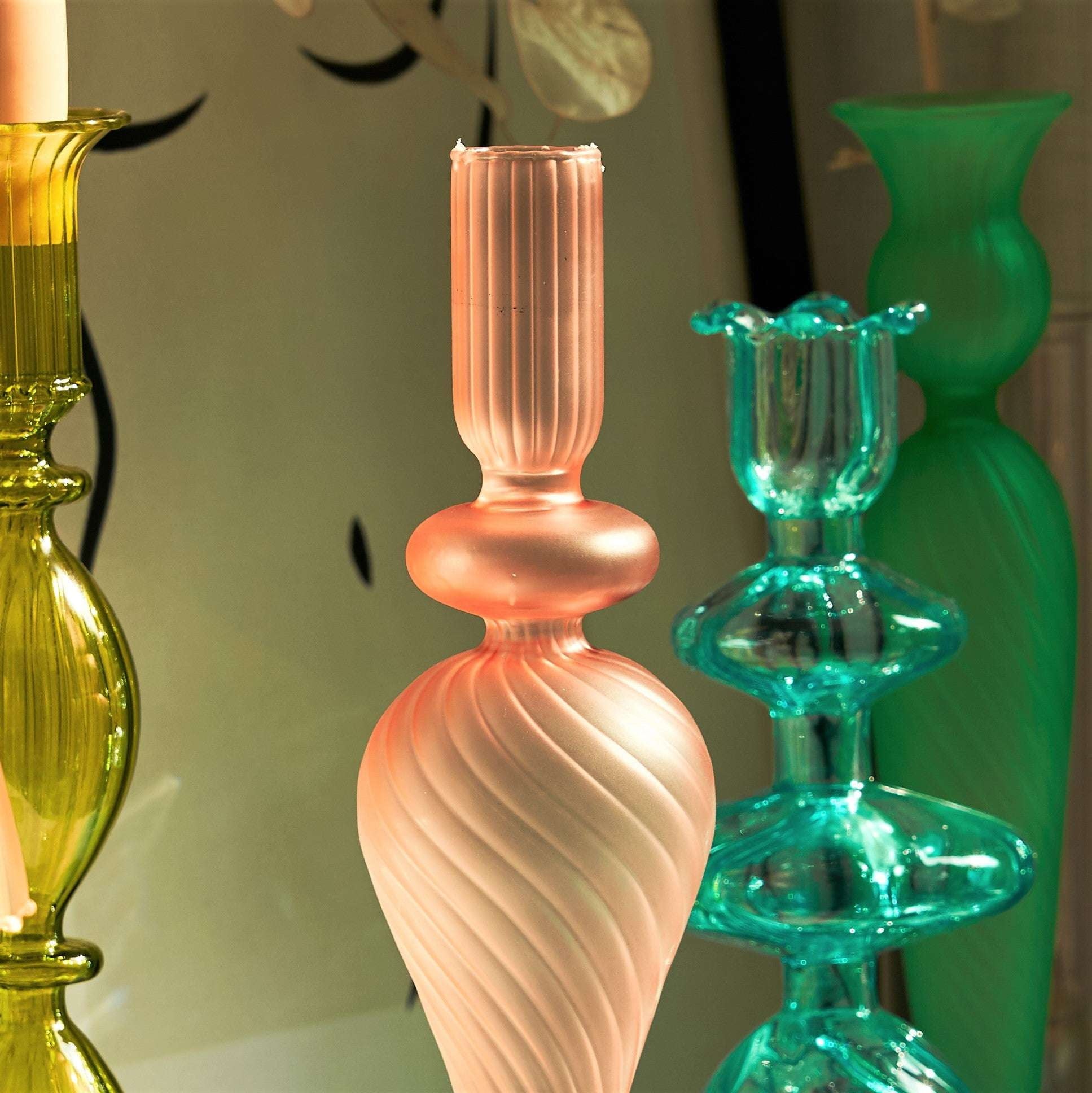 Elegant Glass Vase, Nordic Home Decor, Romantic Atmosphere Enhancer - available at Sparq Mart