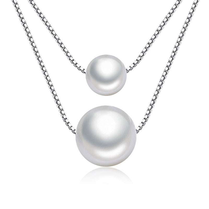 Classic Pearl Jewelry, Elegant Pearl Necklace, Imitation Pearl Accessory - available at Sparq Mart