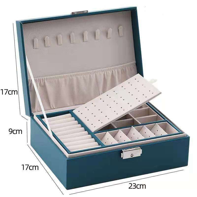 Leather Jewelry Storage, Luxury Accessory Case, Organizer Watch Box - available at Sparq Mart