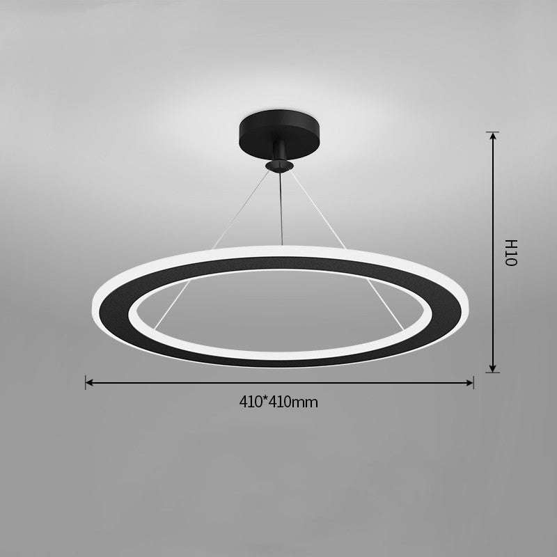 Circular Ceiling Light., LED Bedroom Chandelier, Modern Study Lighting - available at Sparq Mart