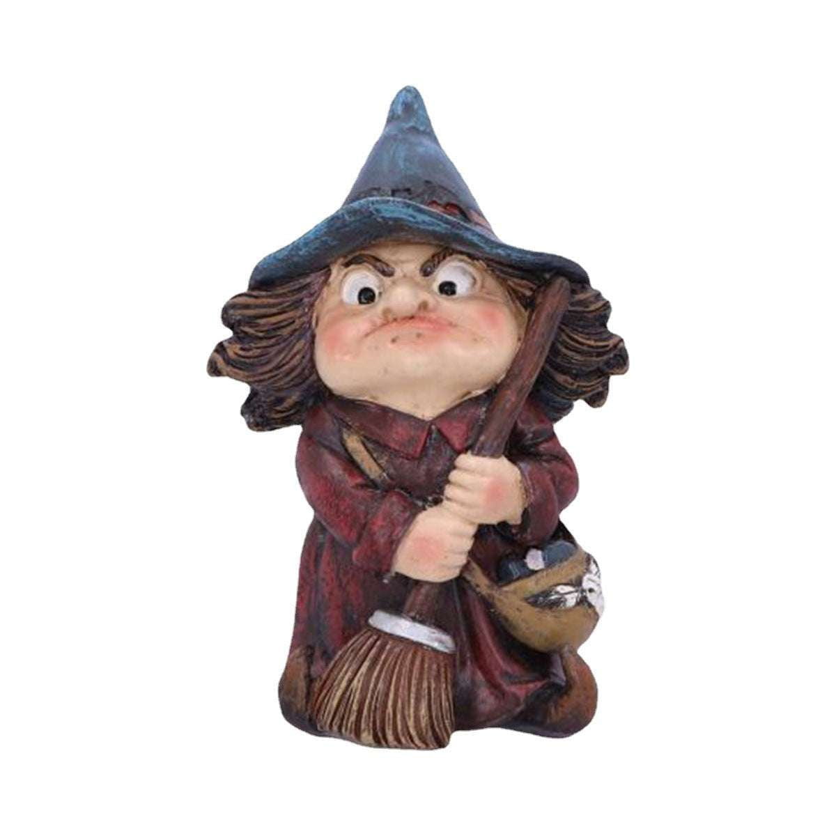 Halloween Witch Ornament, Magic Witch Decor, Resin Witch Figurine - available at Sparq Mart