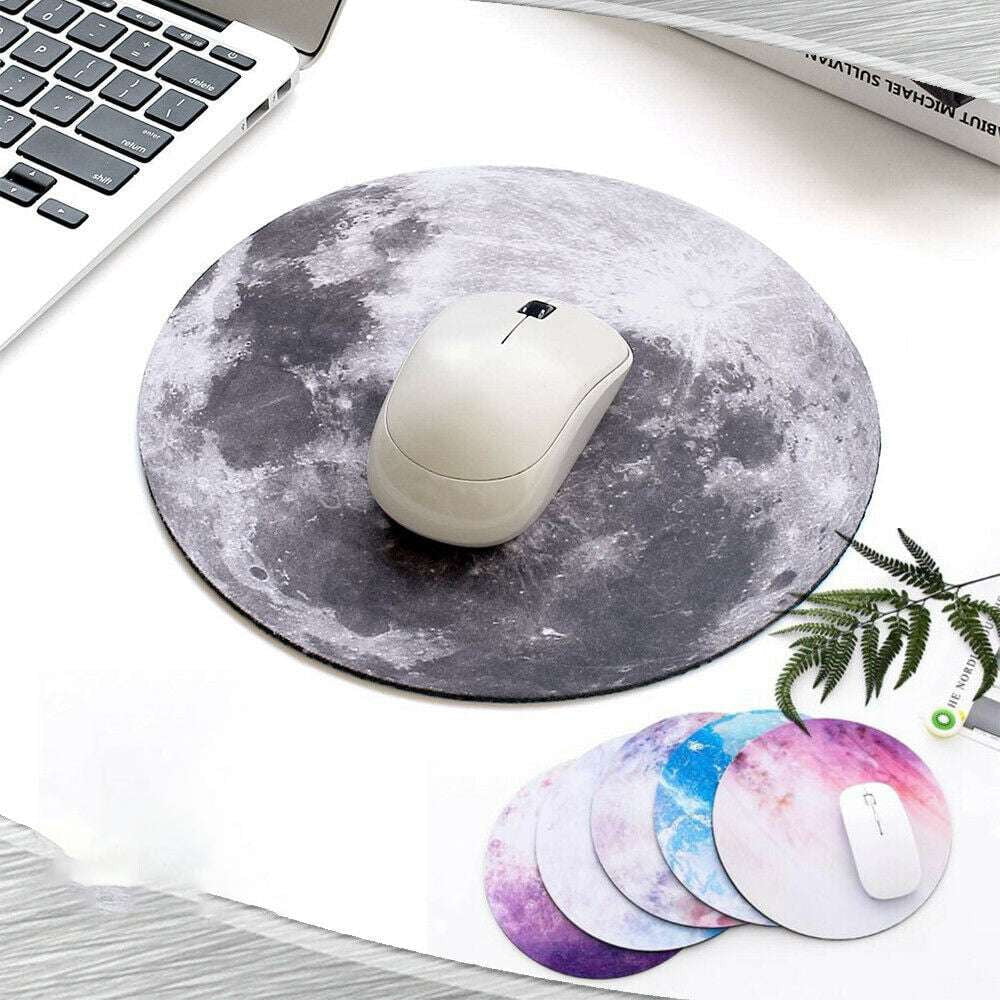 circular gaming pad, ergonomic mouse mat, non-slip mousepad - available at Sparq Mart