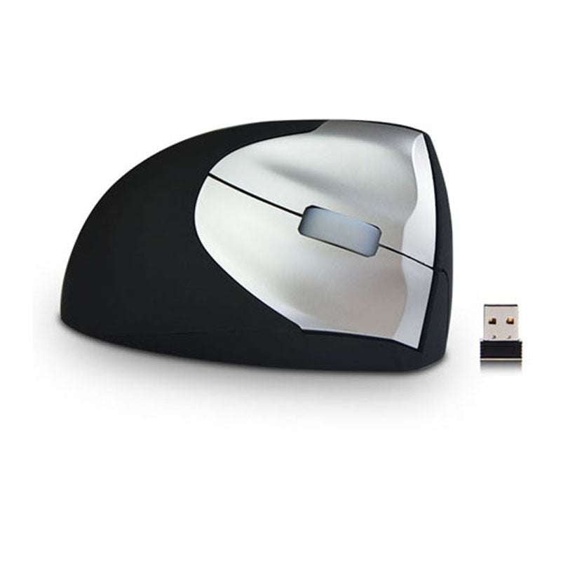 Comfortable Vertical Mouse, Ergonomic Mouse Design, Precision Wireless Mouse - available at Sparq Mart