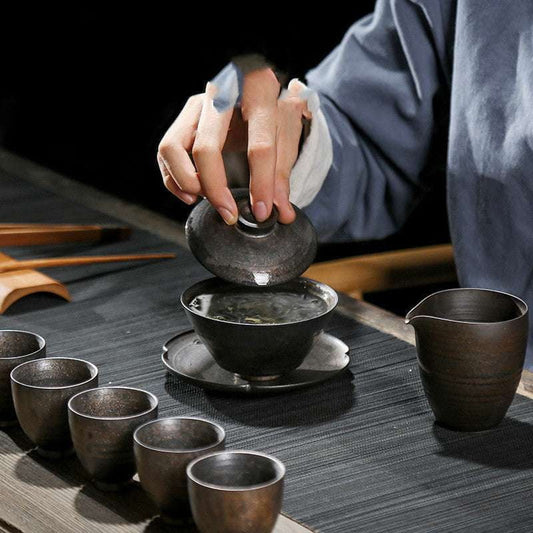 Brewing Cup Set, Ceramic Tea Sets, Kung Fu Teaware - available at Sparq Mart