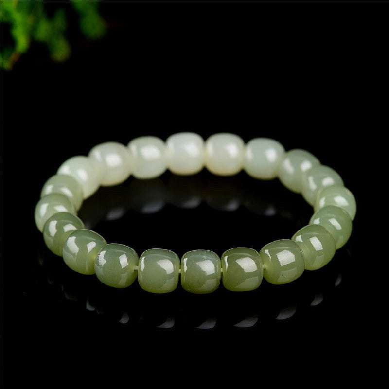 Elegant Bracelet Gift, Green Jade Accessory, Jade Bead Bracelet - available at Sparq Mart