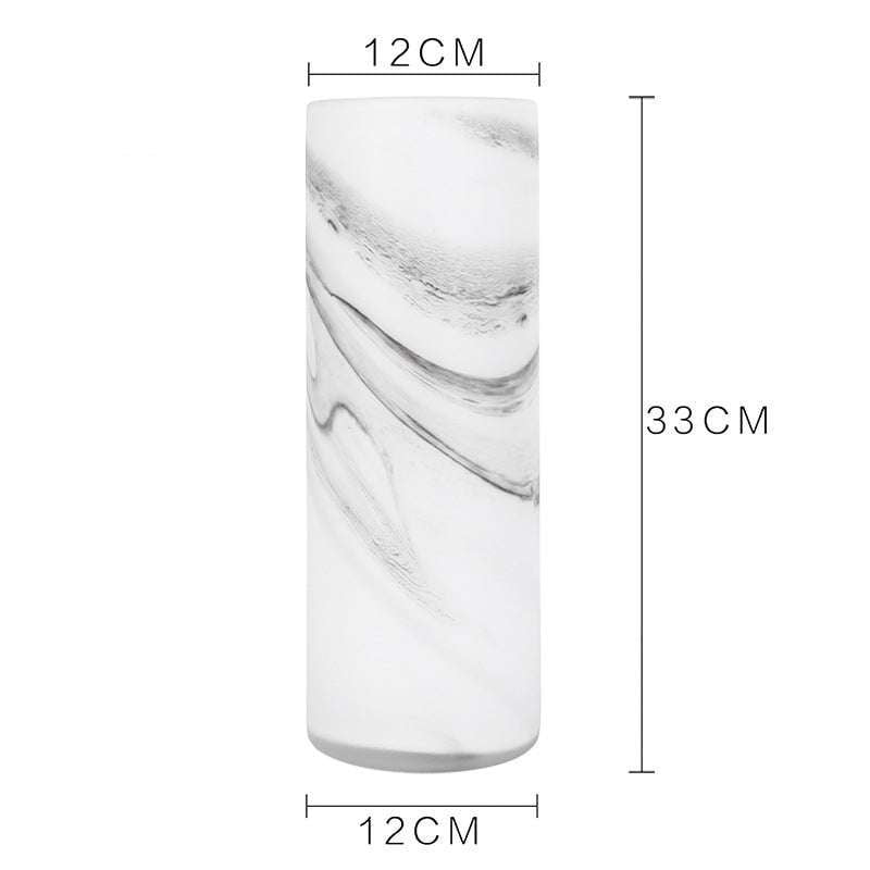 Chinese ink vase, marble texture vase, painting style vase - available at Sparq Mart