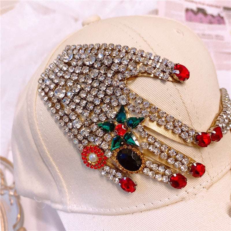 Stylish Rhinestone Hat, Women's Fashion Hat - available at Sparq Mart