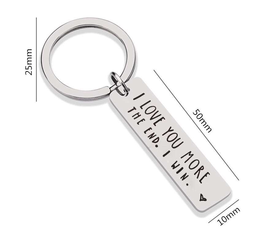 Fashionable Stainless Steel Keychain, Trendy Keychain, Women's Keychain - available at Sparq Mart