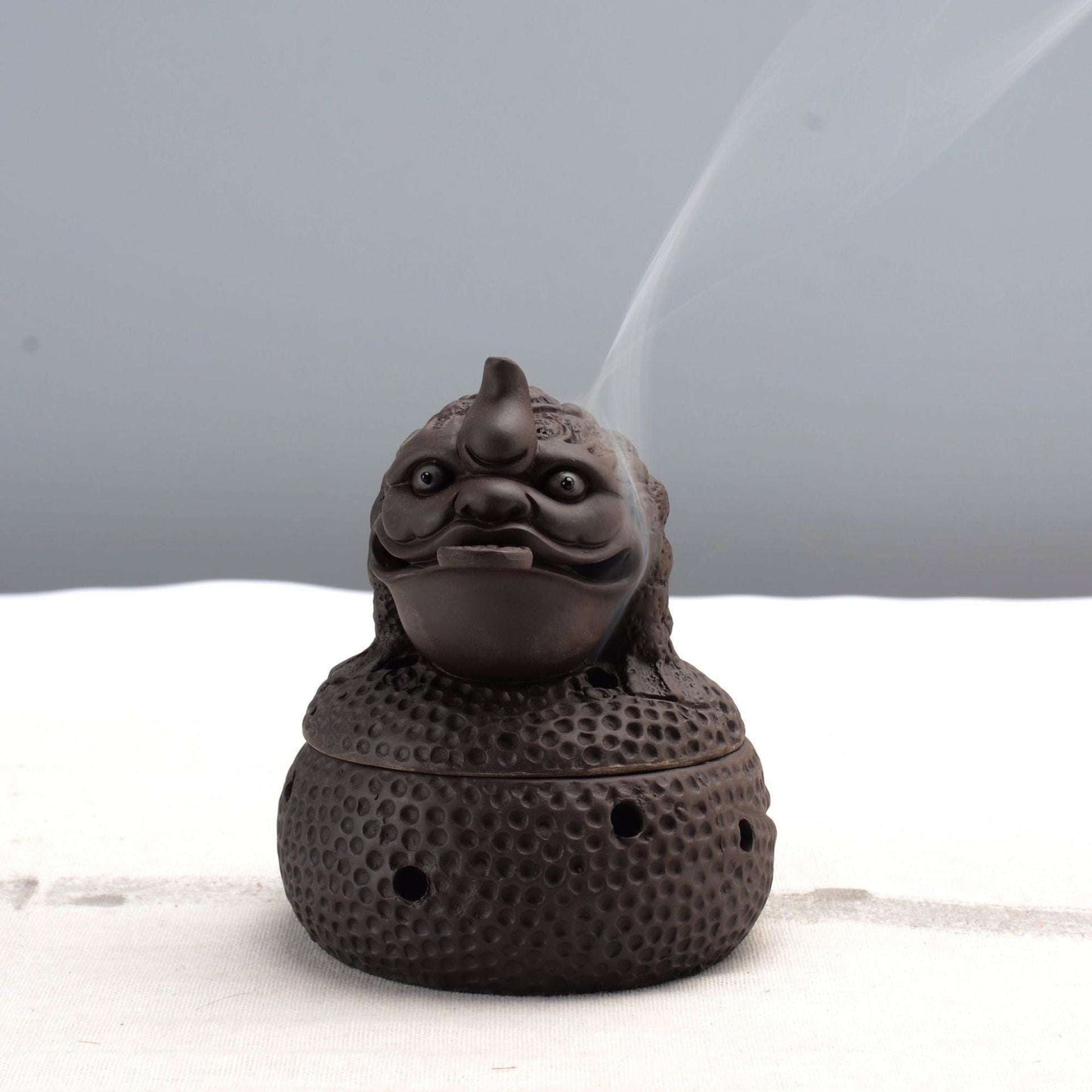 Backflow Toad Burner, Lucky Incense Burner, Zisha Decorative Piece - available at Sparq Mart