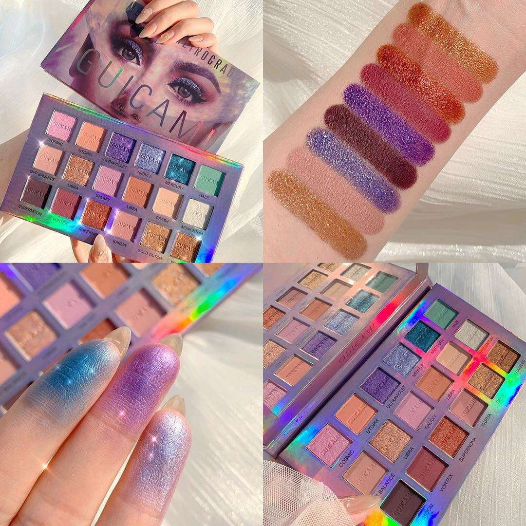 Cosmic Shimmer Shadows, Galaxy Eye Makeup, Metallic Eyeshadow Palette - available at Sparq Mart