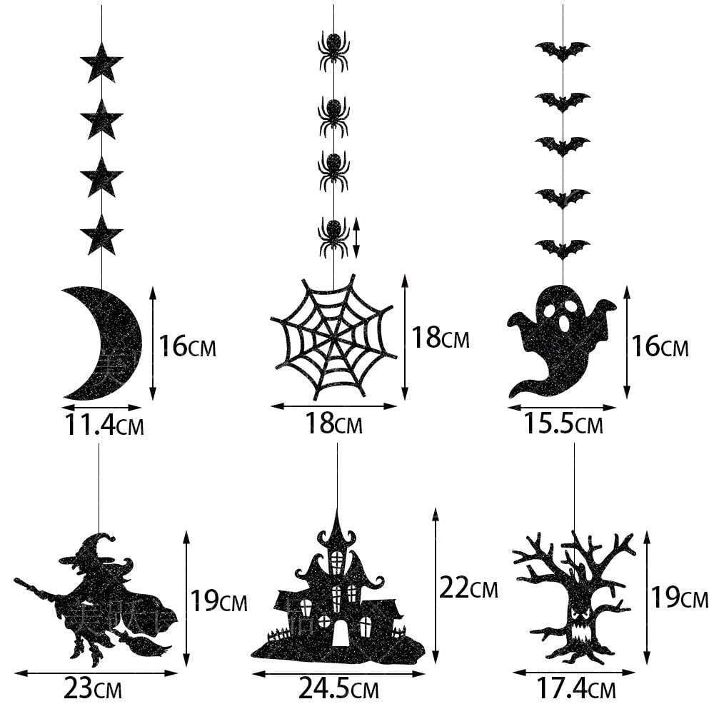 Halloween decoration garland, pendant layout props, Sparq Mart - available at Sparq Mart