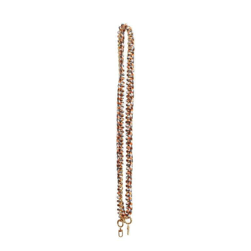 Stylish Crossbody Chain Handmade Bag Accessories Woven Chain Strap - available at Sparq Mart