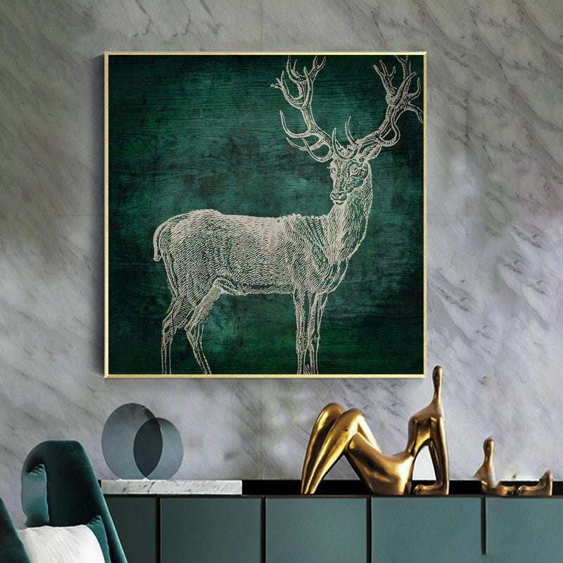 Green Art Prints, HD Wall Decor, Inkjet Canvas Art - available at Sparq Mart