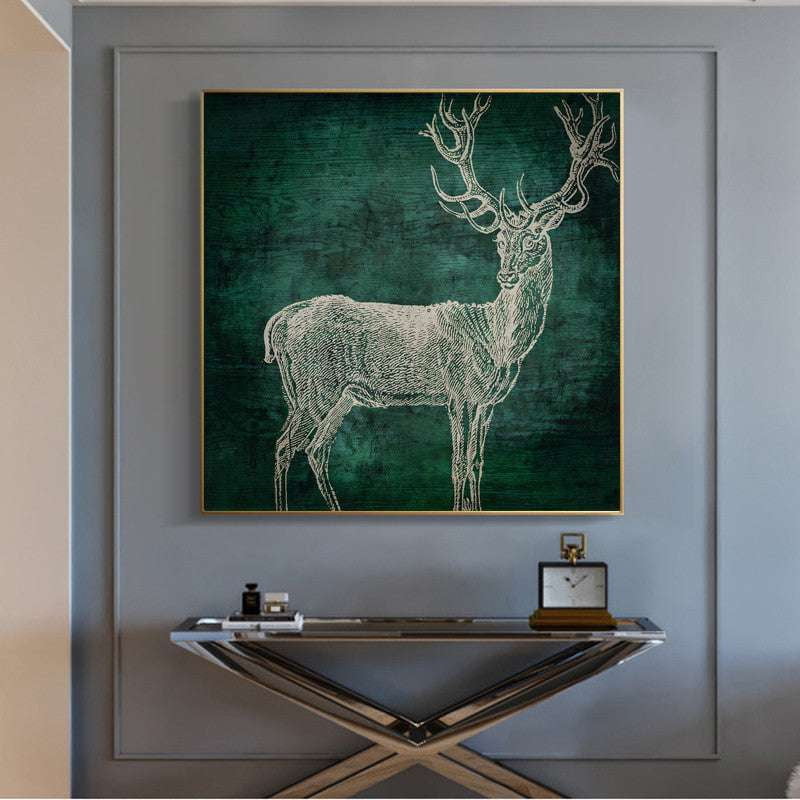 Green Art Prints, HD Wall Decor, Inkjet Canvas Art - available at Sparq Mart