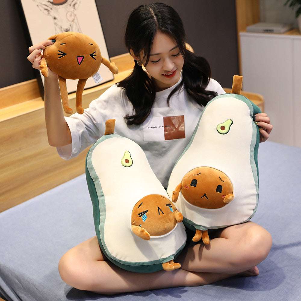 Avocado plush toy, high-quality - available at Sparq Mart