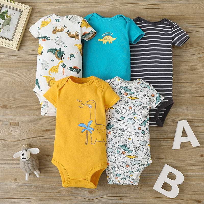 baby onesies set, comfortable baby outfit, infant bodysuit pack - available at Sparq Mart