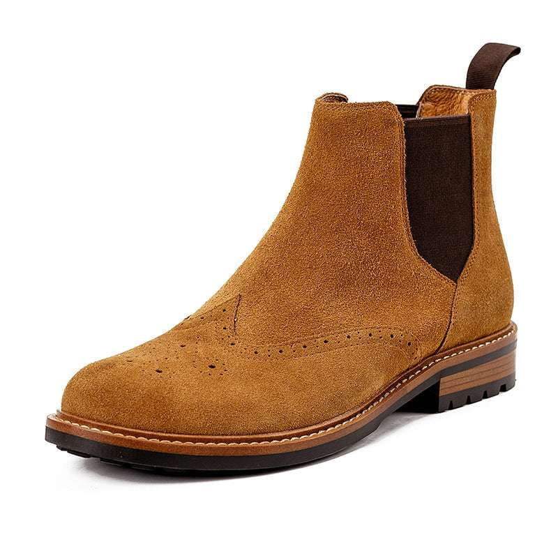 British style boots, Handmade leather boots, Men's ankle boots - available at Sparq Mart