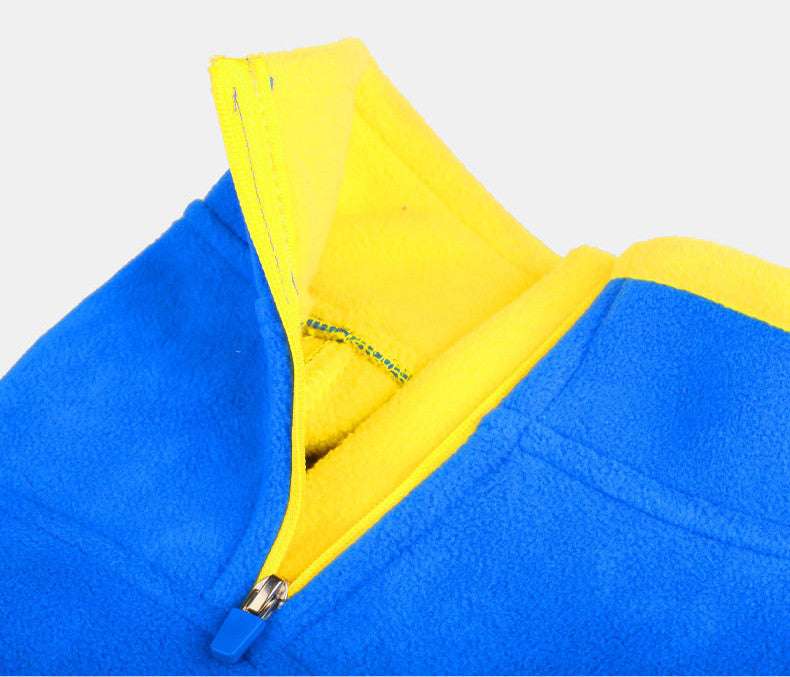 Colorful pet clothing, Thick fleece sweater, Warm pet sweater - available at Sparq Mart